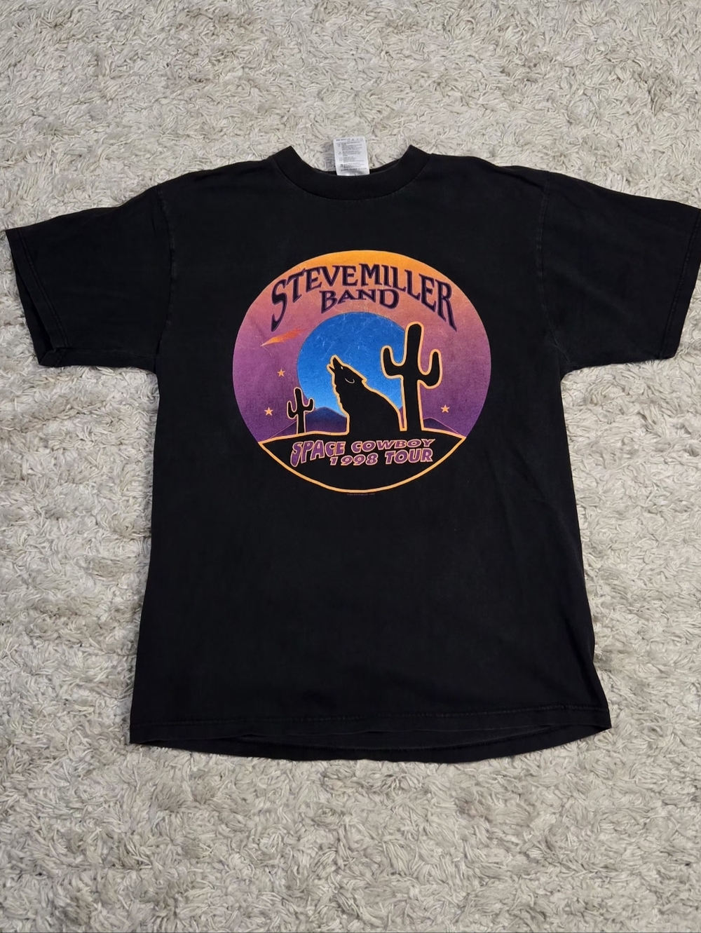 VTG 98' Steve Miller Band "Space Cowboy" Tour Graphic Tee L